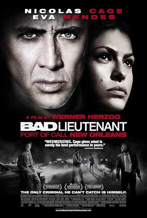 Bad Lieutenant: Port of Call New Orleans film posteri