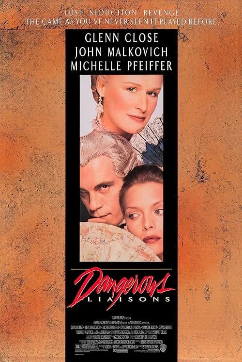 Dangerous Liaisons film posteri