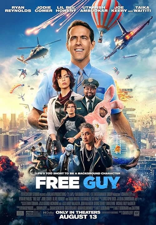Free Guy film posteri