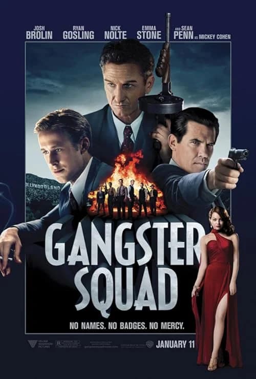 Gangster Squad film posteri