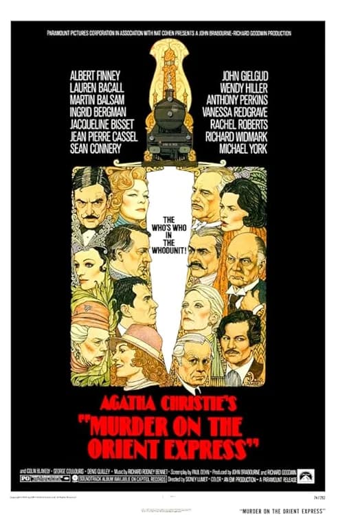 Murder on the Orient Express film posteri