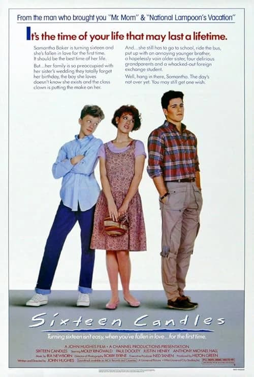 Sixteen Candles film posteri