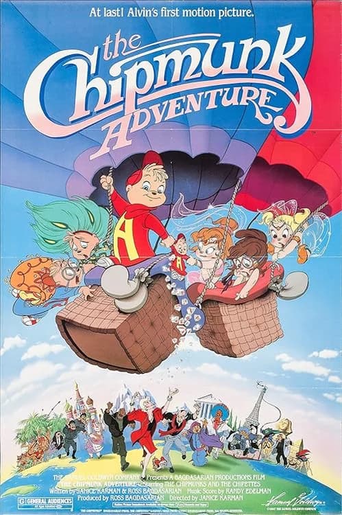 The Chipmunk Adventure film posteri