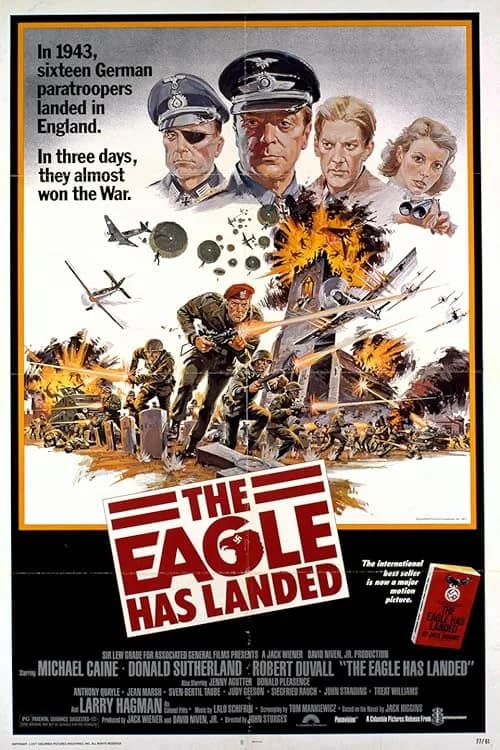 The Eagle Has Landed film posteri