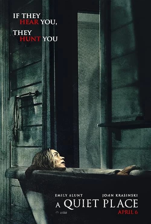 A Quiet Place film posteri
