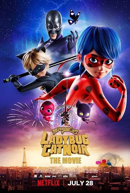 Miraculous: Ladybug & Cat Noir, the Movie film posteri
