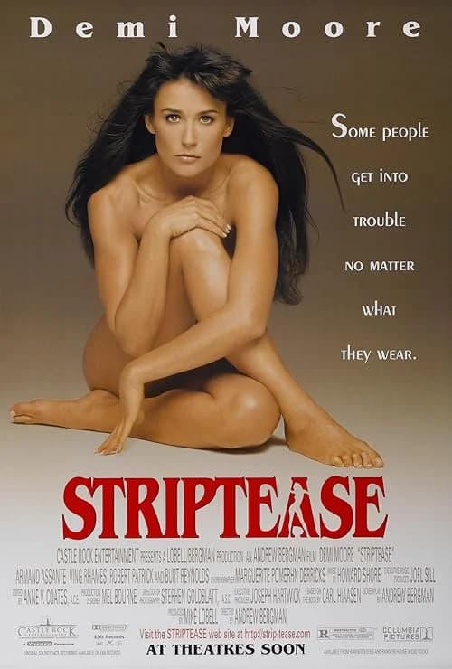 Striptease film posteri